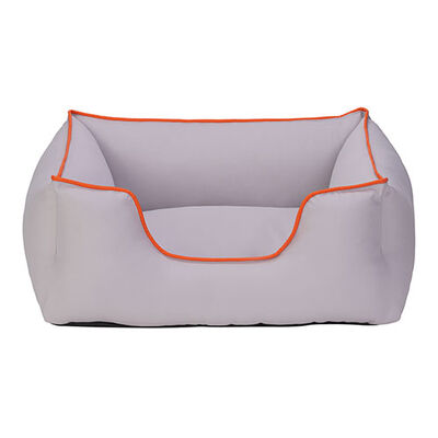 Pet Comfort Alpha Açık Gri Köpek Yatağı Small 60x50 Cm 