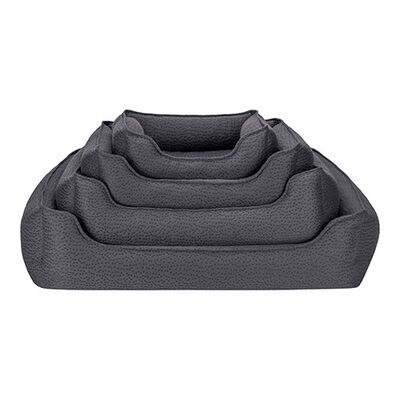 Pet Comfort Bravo Siena Ortopedik Kedi ve Köpek Yatağı Gri Large 90x70 Cm 