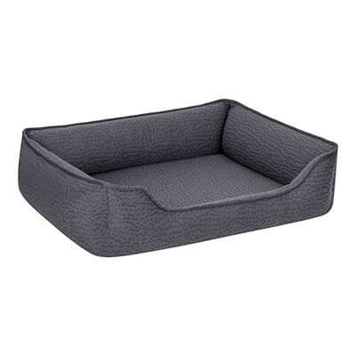 Pet Comfort Bravo Siena Ortopedik Kedi ve Köpek Yatağı Gri Medium 75x60 Cm 