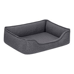 Pet Comfort Bravo Siena Ortopedik Kedi ve Köpek Yatağı Gri Small 45x55 Cm - Thumbnail