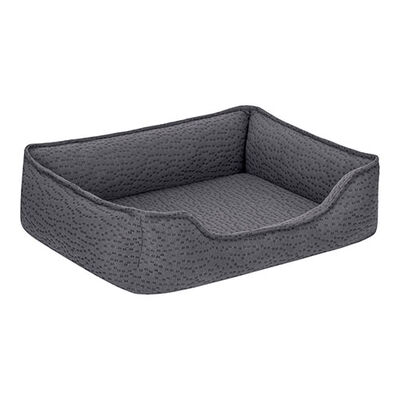 Pet Comfort Bravo Siena Ortopedik Kedi ve Köpek Yatağı Gri Small 45x55 Cm 