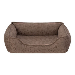 Pet Comfort - Pet Comfort Bravo Siena Ortopedik Köpek Yatağı Kahverengi XL 105x80 Cm 