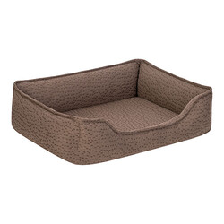 Pet Comfort Bravo Siena Ortopedik Köpek Yatağı Kahverengi XL 105x80 Cm - Thumbnail