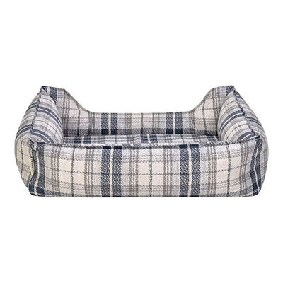 Pet Comfort Delta Varius Kedi ve Köpek Yatağı Lacivert Kareli Small 60x75 Cm 