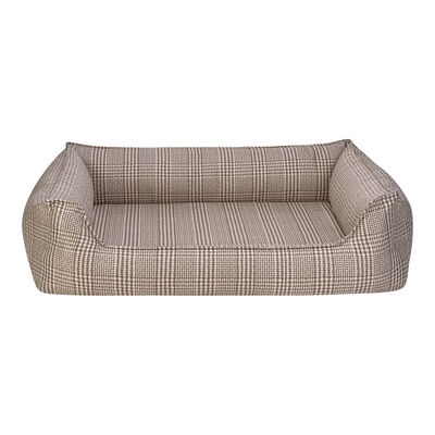 Pet Comfort Delta Varius Köpek Yatağı Bej Kareli Large 80x105 Cm