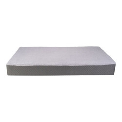 Pet Comfort - Pet Comfort Lima Ortopedik Peluş Köpek Yatağı Gri Large 110x75x12 Cm 
