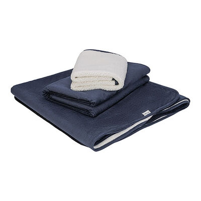 Pet Comfort Lodix Vita Lacivert Köpek Battaniyesi Medium 70x100 Cm 