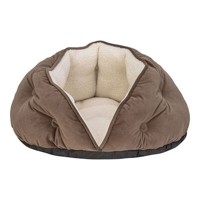 Pet Comfort Paris Kedi ve Köpek Yatağı Kahverengi 60 Cm 