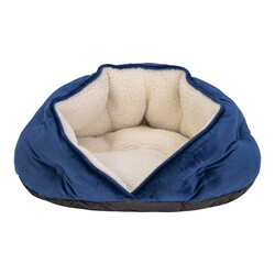 Pet Comfort Paris Kedi ve Köpek Yatağı Lacivert 50 Cm - Thumbnail