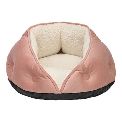 Pet Comfort Paris Kedi ve Köpek Yatağı Pudra Pembe 60 Cm 
