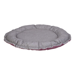 Pet Comfort Sunflower Çift Taraflı Kedi ve Köpek Yatağı Pembe Gri 85 Cm - Thumbnail