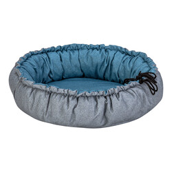 Pet Comfort Sunflower Kedi ve Köpek Yatağı Çift Taraflı Mavi Gri 60 Cm - Thumbnail