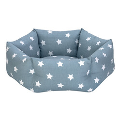 Pet Comfort Tokyo Mavi Star Kedi ve Köpek Yatağı Small 50 Cm - Thumbnail