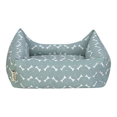 Pet Comfort Uniform Bone Kedi ve Köpek Yatağı Mint Beyaz Small 50x40 Cm 