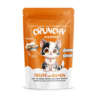Pro Choice Crunchy Somonlu Kedi Ödül Maması 60 Gr 
