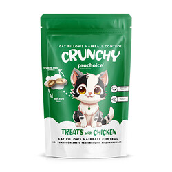 Pro Choice Crunchy Tüy Yumağı Kontrolü için Tavuklu Kedi Ödül Maması 60 Gr - Thumbnail