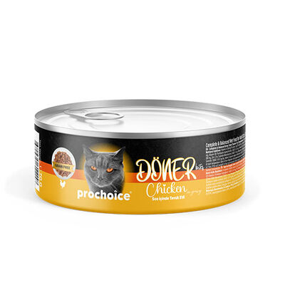 Pro Choice Döner Bites Sos İçinde Tavuklu Yetişkin Kedi Konservesi 70 Gr 
