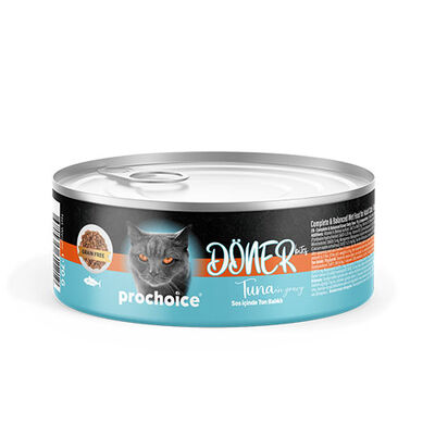 Pro Choice Döner Bites Sos İçinde Ton Balıklı Yetişkin Kedi Konservesi 70 Gr 