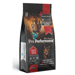 Pro Performance - Pro Performance Kızılcıklı Kuzulu Karidesli ve Somonlu Kısırlaştırılmış Kedi Maması 2 Kg 