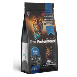 Pro Performance - Pro Performance Kızlıcıklı Tavuklu Karidesli ve Somonlu Yetişkin Kedi Maması 2 Kg 