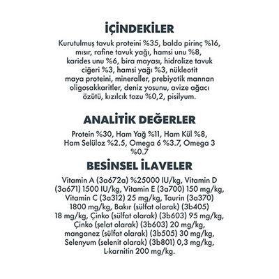 Pro Performance Tavuklu ve Pirinçli Kısırlaştırılmış Kedi Maması 15 Kg 