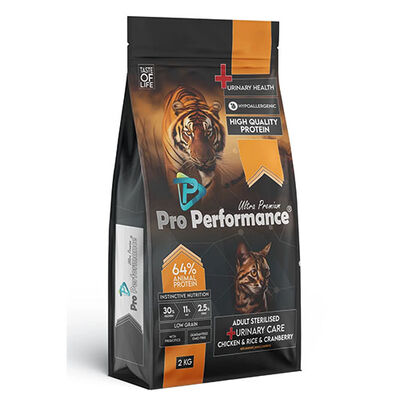 Pro Performance Tavuklu ve Pirinçli Kısırlaştırılmış Kedi Maması 2 Kg 