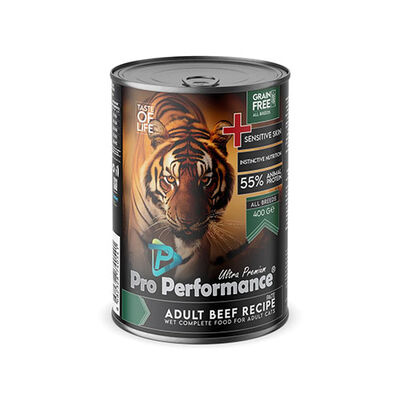 Pro Performance Ultra Premium Biftekli Yetişkin Kedi Konservesi 400 Gr 