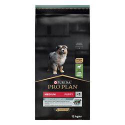 Pro Plan Medium Puppy Sensitive Digestion Kuzulu Orta Irk Yavru Köpek Maması 12 Kg - Thumbnail