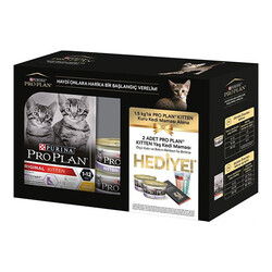 Pro Plan - Pro Plan Original Kitten Tavuklu ve Pirinçli Yavru Kedi Maması 1,5 Kg+Hediye Paketi 
