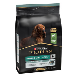 Pro Plan Small & Mini Adult Sensitive Digestion Kuzulu Küçük Irk Yetişkin Köpek Maması 3 Kg - Thumbnail
