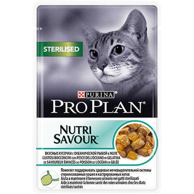 Pro Plan Sterilised Pouch Okyanus Balıklı Kısırlaştırılmış Kedi Konservesi 85 Gr