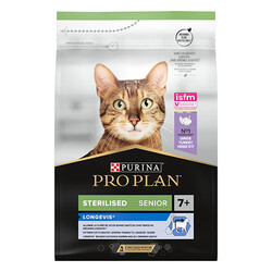 Pro Plan Sterilised Senior Hindili 7+ Yaşlı Kedi Maması 3 Kg - Thumbnail
