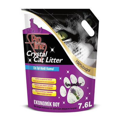 Proline Lavanta Kokulu Kristal Kedi Kumu 7,6 Lt 