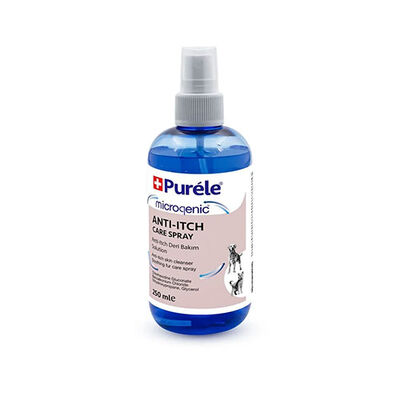Purele Microgen Anti-Itching Kedi ve Köpek Kaşıntı Önleyici Sprey 250 ml 