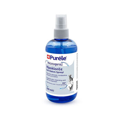 Purele Microgen Hipokloröz Kedi ve Köpek Deri Bakım Spreyi 250 ml 