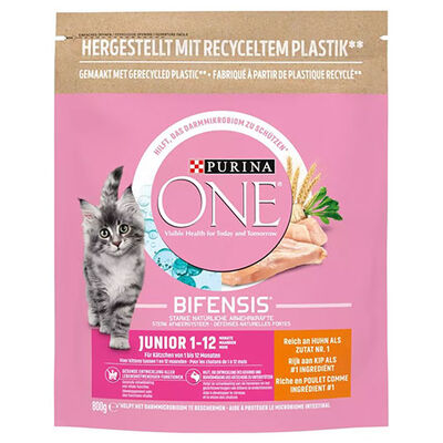Purina One Junior Tavuklu Yavru Kedi Maması 2 Adet 800 Gr 