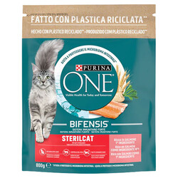 Purina One - Purina One Sterilised Somonlu Kısırlaştırılmış Kedi Maması 800 Gr 
