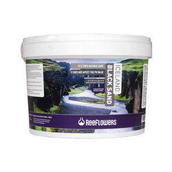 Reeflowers - Reeflowers Iceland Black Sand Akvaryum Kumu 3-5 Mm 7 Kg 
