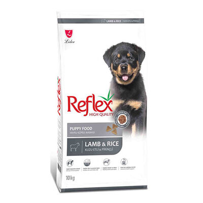 Reflex Kuzulu ve Pirinçli Yavru Köpek Maması 10 Kg 