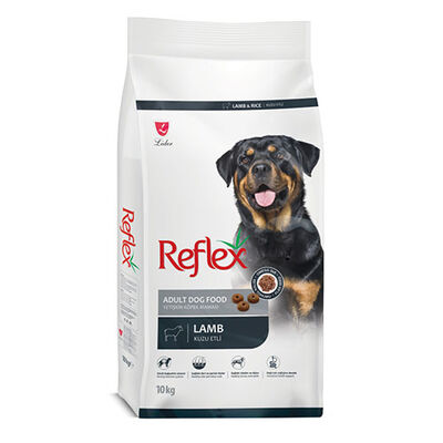 Reflex Kuzulu ve Pirinçli Yetişkin Köpek Maması 10 Kg 