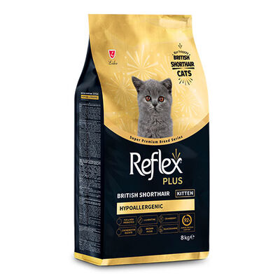 Reflex Plus HypoAllergenic British Shorthair Yavru Kedi Maması 8 Kg 