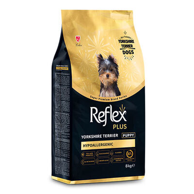 Reflex Plus HypoAllergenic Yorkshire Terrier Yavru Köpek Maması 8 Kg 