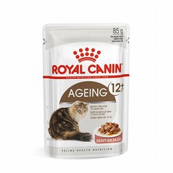 Royal Canin - Royal Canin Ageing 12+ Gravy Pouch Yaşlı Kedi Konservesi 85 Gr 