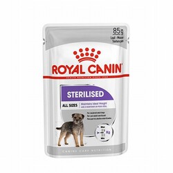 Royal Canin - Royal Canin Ccn Sterilised Pouch Kısırlaştırılmış Köpek Konservesi 6 Adet 85 Gr 