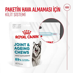 Royal Canin Joint Ageing Chews Eklem Sağlığını Destekleyen ve Yaşlanma Karşıtı Yetişkin Köpek Ödül Maması 240 Gr - Thumbnail