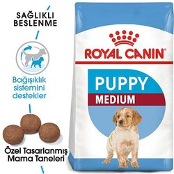 Royal Canin Medium Puppy Orta Irk Yavru Köpek Maması 15 Kg - Thumbnail