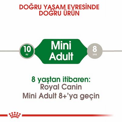 Royal Canin Mini Adult Küçük Irk Yetişkin Köpek Maması 8 Kg 