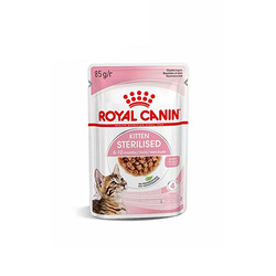 Royal Canin - Royal Canin Pouch Kitten Sterilised Gravy Yavru Kedi Konservesi 12 Adet 85 Gr 