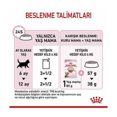 Royal Canin Pouch Kitten Sterilised Gravy Yavru Kedi Konservesi 12 Adet 85 Gr 