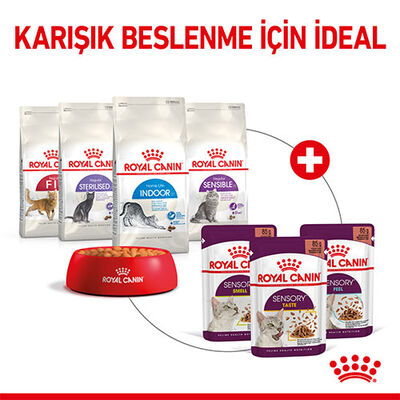 Royal Canin Sensory Taste Gravy Adult Yetişkin Kedi Konservesi 85 Gr 